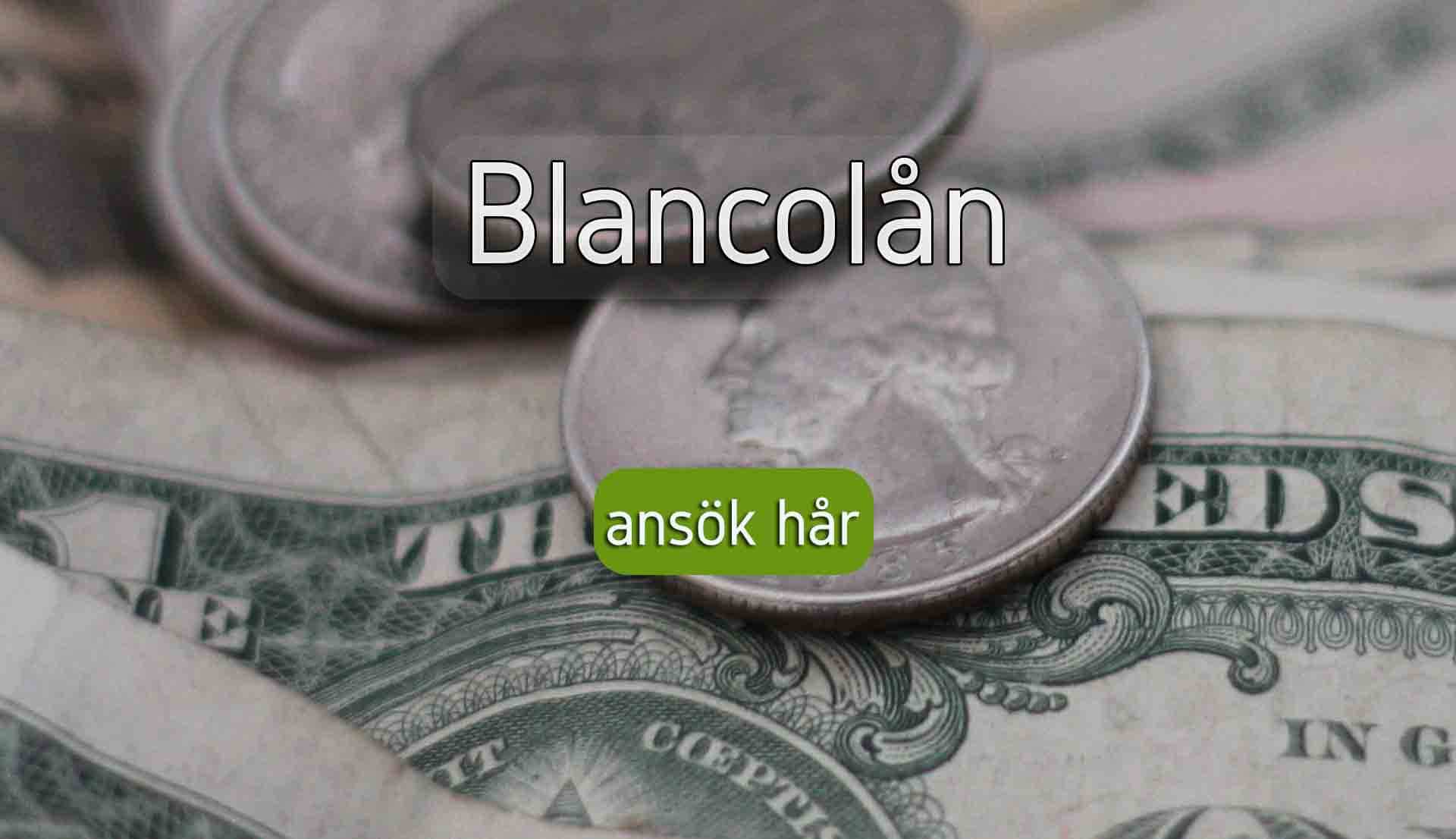 Blancolån