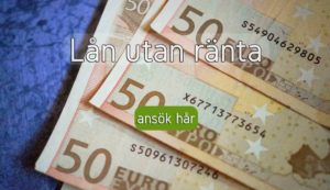 Lån utan ränta