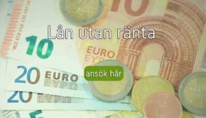 Lån utan ränta