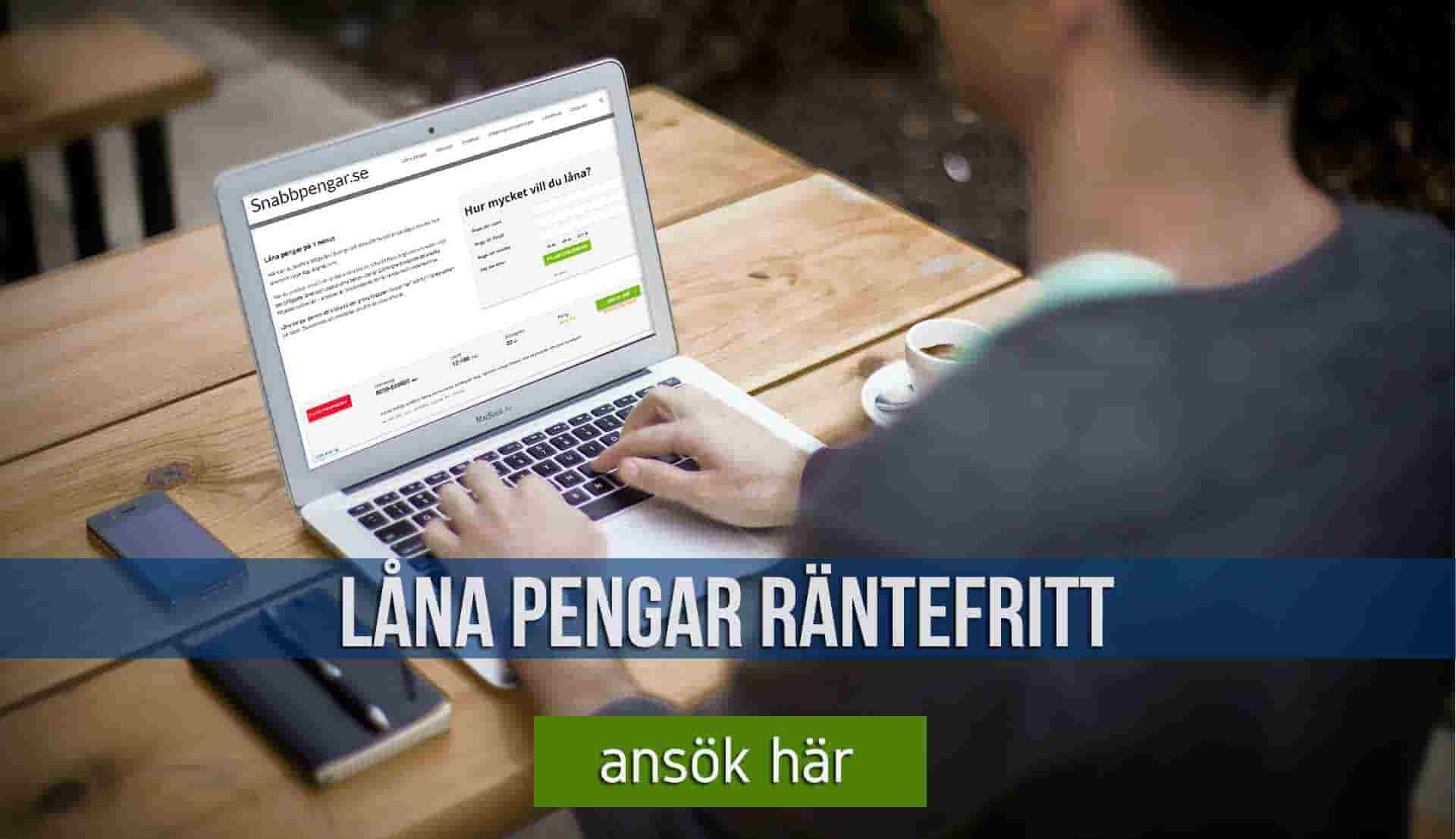 Låna pengar räntefritt