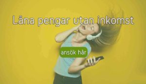 Låna pengar utan inkomst