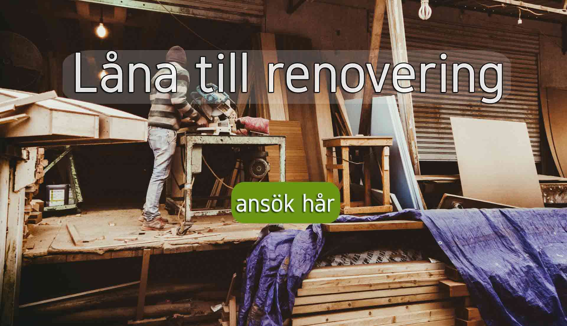 Låna till renovering