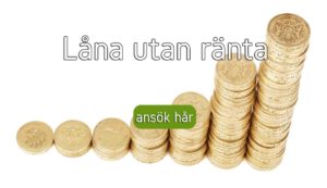 Låna utan ränta