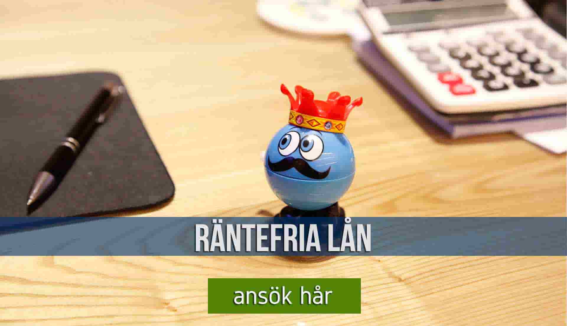 Räntefria lån
