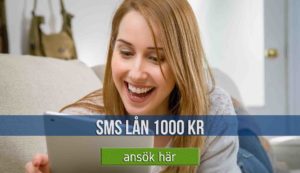 SMS lån 1000 kr