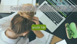 Samla alla lån på ett ställe