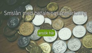 Smslån med betalningsanmärkning