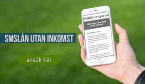 Smslån utan inkomst
