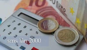 sms lån 2000